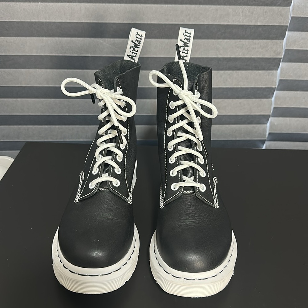DR MARTENS 1460 PASCAL BW BOOTS - Picture 4 of 16